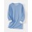 Women's Pullover Winter Warm Plush Lining Long Sleeve Sweatshirt, Slim Fit Warm Top,  Women's Clothing