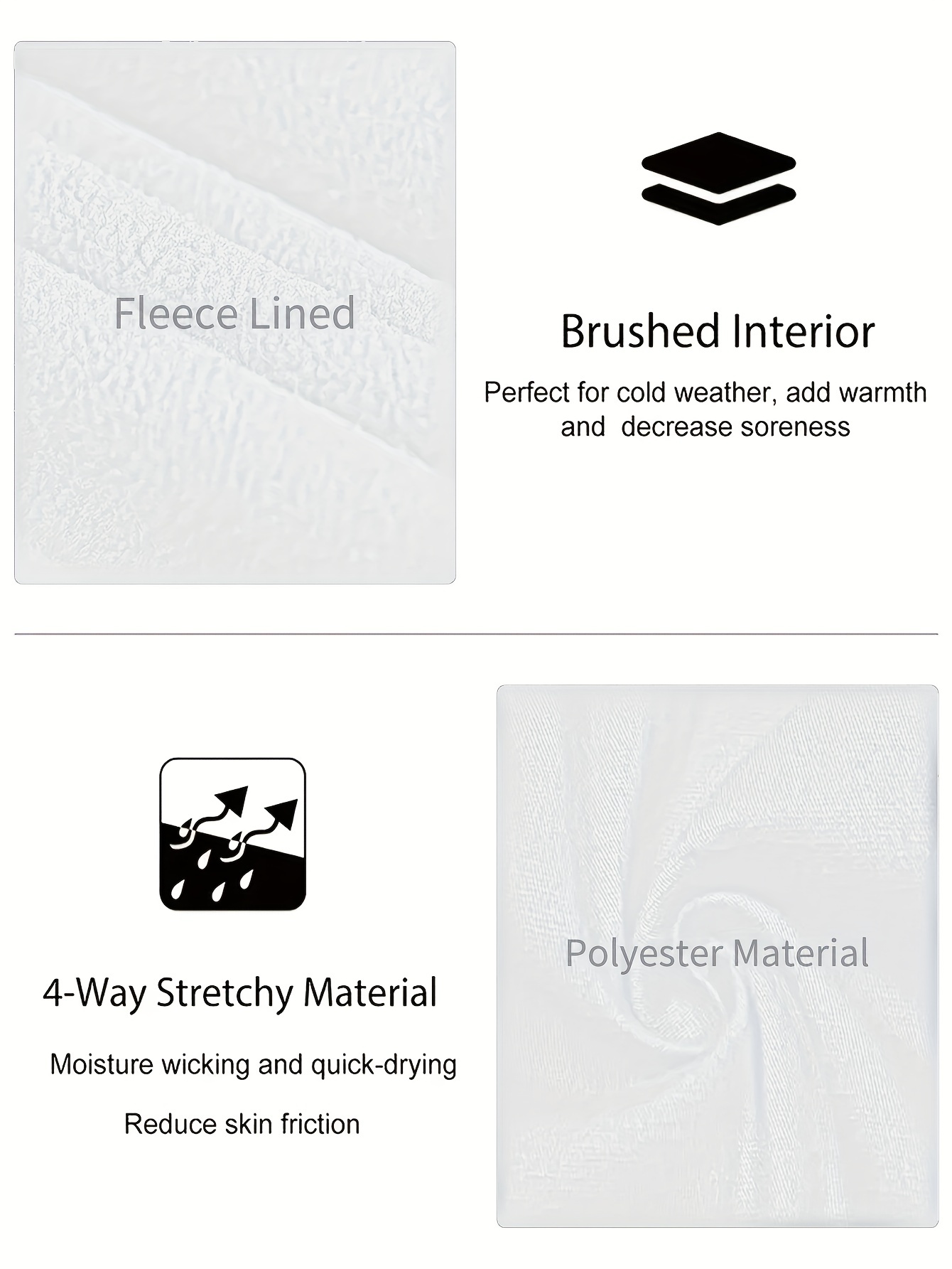 fleece liner comfy sports t shirt round neck long sleeves solid color sporty tee womens activewear details 7